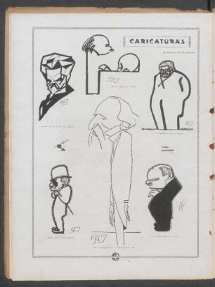 Caricaturas - Por Zorrilla de San Martín [Ilustración]