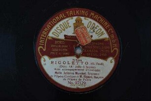 Rigoletto : (Duo: Ah! veille ô femme) / (G. Verdi)