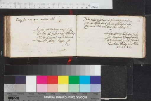 Albinus, Johannes; Blatt 155v