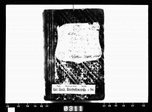 Gerichtshandelsbuch, Bd. 08