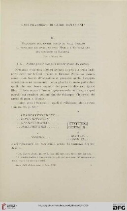 17: Vari frammenti di carmi damasiani, [3]