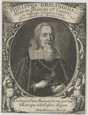 Bildnis des Philippus Grülingius