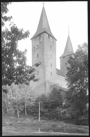 Rochlitz. Partie am Schloss
