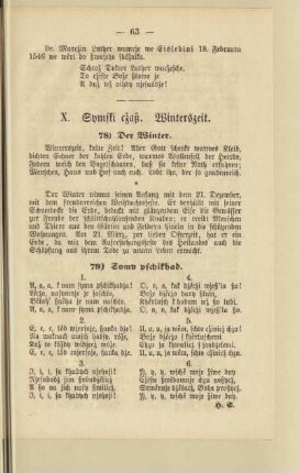 X. Symski czaß. Winterszeit