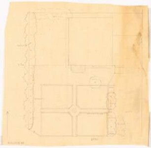 Garten Schnitzer, Donaueschingen: Gartenplan Bestand