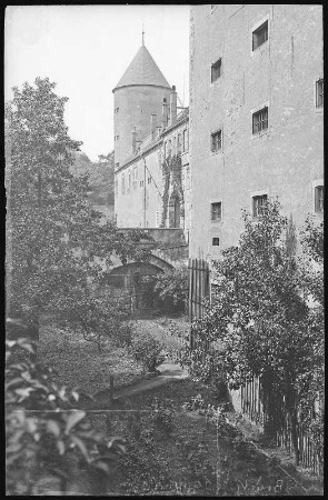 Freiberg. Schlossgraben, Schloss Freudenstein