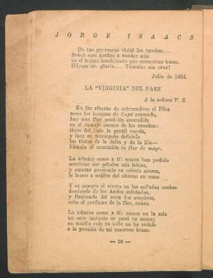 La "Virginia" del Páez