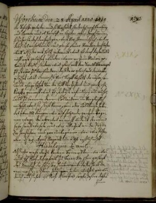 Hindeloopen 29. April 1710