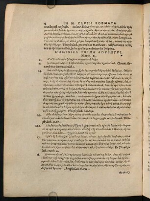 4-16, Dominica prima adventus - In epiphania domini Matth. II