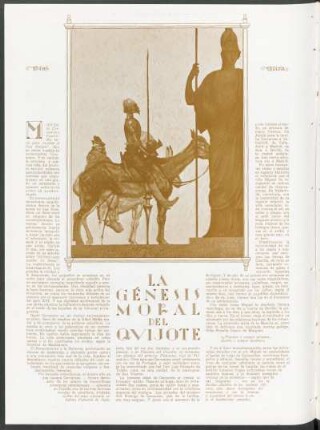 La génesis moral del Quijote
