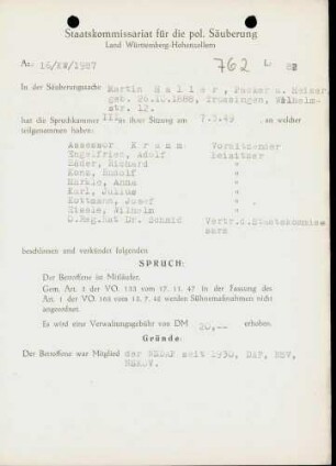 Haller, Martin