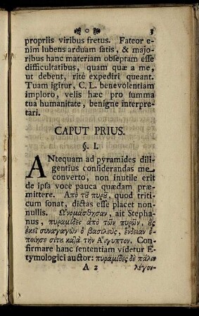 Caput Prius.