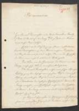 Brief von Christian Eyrich an Theodor Wilhelm Christian Martius