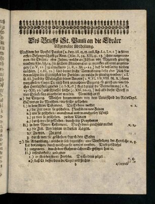 b1r-c2r, Nachdem der Apostel Paulus [a. Petr. III, 15, 18, ...]