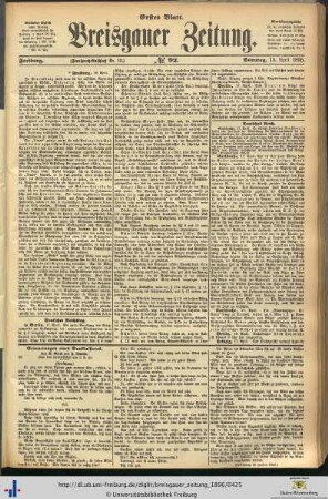 19.04.1896 (Erstes Blatt)