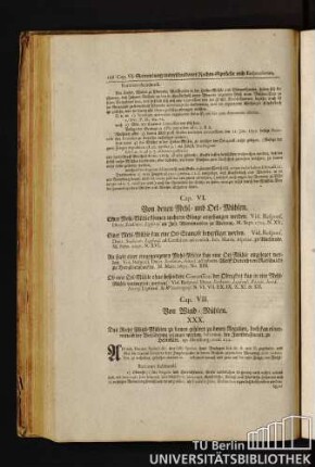Cap. VII. Von Wind-Mühlen.
