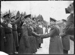 Besuch von Boris III. von Bulgarien in der Wolfsschanze