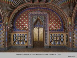 Castello di Sammezzano, Villa di Sammezzano, Pfauensaal, Sala dei Pavoni, Sala da Pranzo, Reggello