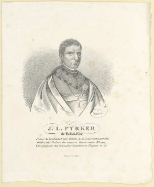 Bildnis des J. L. Pyrker de Eelsö-Eör
