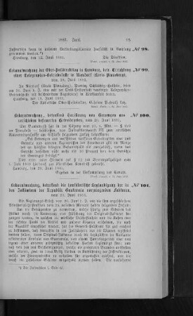 Nr. 99 Bekanntmachung der Ober-Postdirektion in Hamburg, betr. Errichtung einer telegraphen-Betriebsstelle in Niendorf (Kreis Pinneberg)