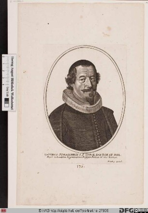Bildnis Jacob Schaller