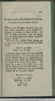 Ganze und gebrochene Zahlen, die anfangs wie ganze Zahlen aussehen