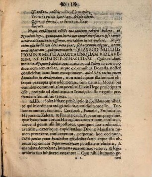 Joh. Ludovici Fabritii De Limitibus Obsequii Erga Homines