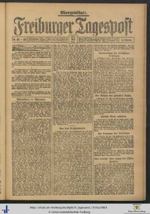 31.10.1919 (Morgenblatt)