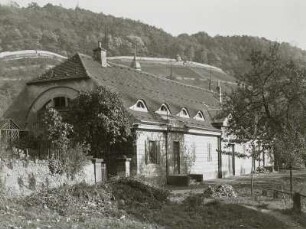Dresden-Pillnitz. Weinpresse
