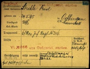 Strehle, Karl - Stricker, Karl
