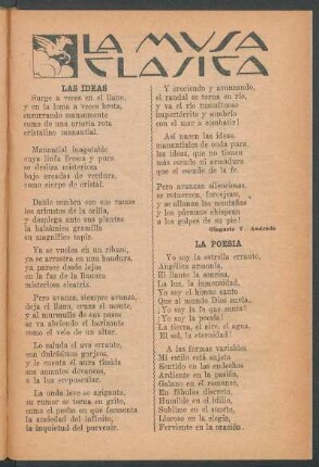 La musa clásica