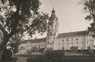 Neustrelitz. Ansicht des in der Zeit von 1726-1731 im Stil des Barocks erbauten Residenzschlosses (1945 zerstört)