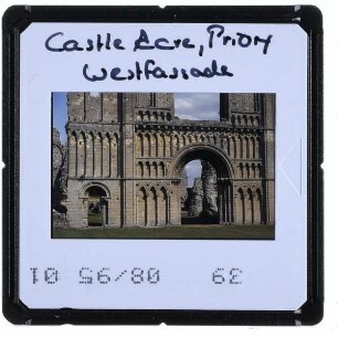Castle Acre, Castle Acre Priory : Westfassade