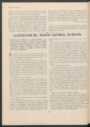 La evolución del negocio editorial en España