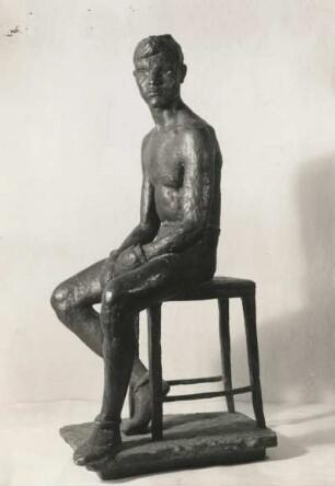 Boxer : Boxer. Bronze (um 1925; Fiori, E. de)