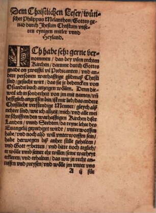 Antwort auff das Buch Herren Andreae Osiandri von der rechtfertigung des menschen : Wittemberg. M.D.LII.