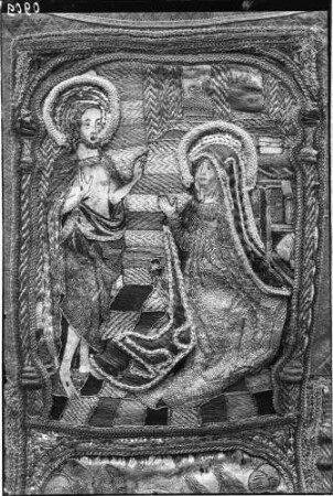 Kloster Lichtental Kasel Jesus erscheint Maria (um 1594)