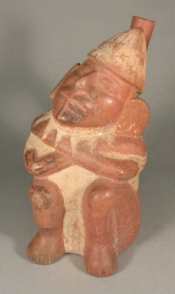 Seated anthropomorphic figure