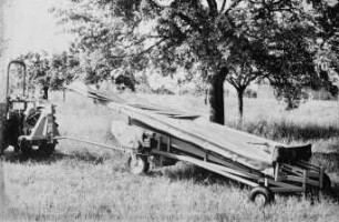 Fotografie: Obstbau, Erntetechnik