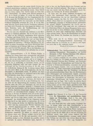 154-155 [Rezension] Schmidt, Kurt Dietrich, Die Bekenntnisse und grundsätzlichen Äußerungen zur Kirchenfrage. Das Jahr 1935