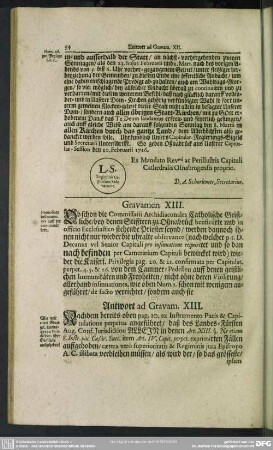 Gravamen XIII.