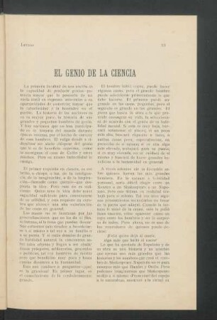 El genio de la ciencia