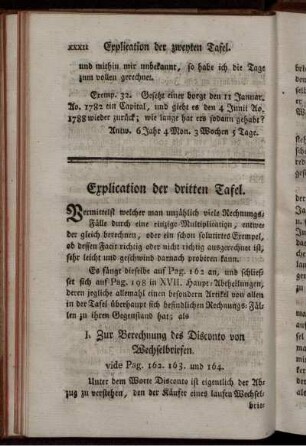 Explication der dritten Tafel.