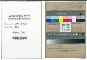 Entnazifizierung Otto Oeckl , geb. 04.04.1902 (Beamter)