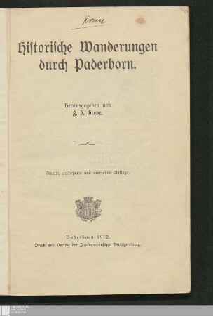 Historische Wanderungen durch Paderborn
