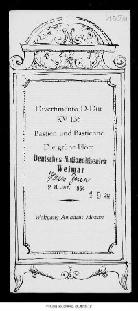Bastien und Bastienne