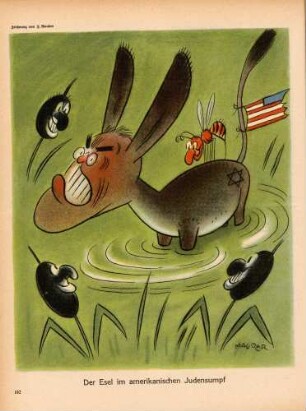 "Der Esel im amerikanischen Judensumpf"