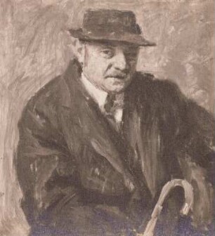 Bildnis Prof. Ferdinand Dorsch, Maler