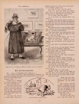 "Sein Schmerz" "Nachbarliches und Erfreuliches"