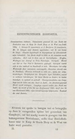 Eenentwintigste hoofdstuk. Commissarissen visiteurs. Commissaris generaal H. van Reede tot Drakestein naar de Kaap de Goede Hoop en de West van Indie 1684 ...